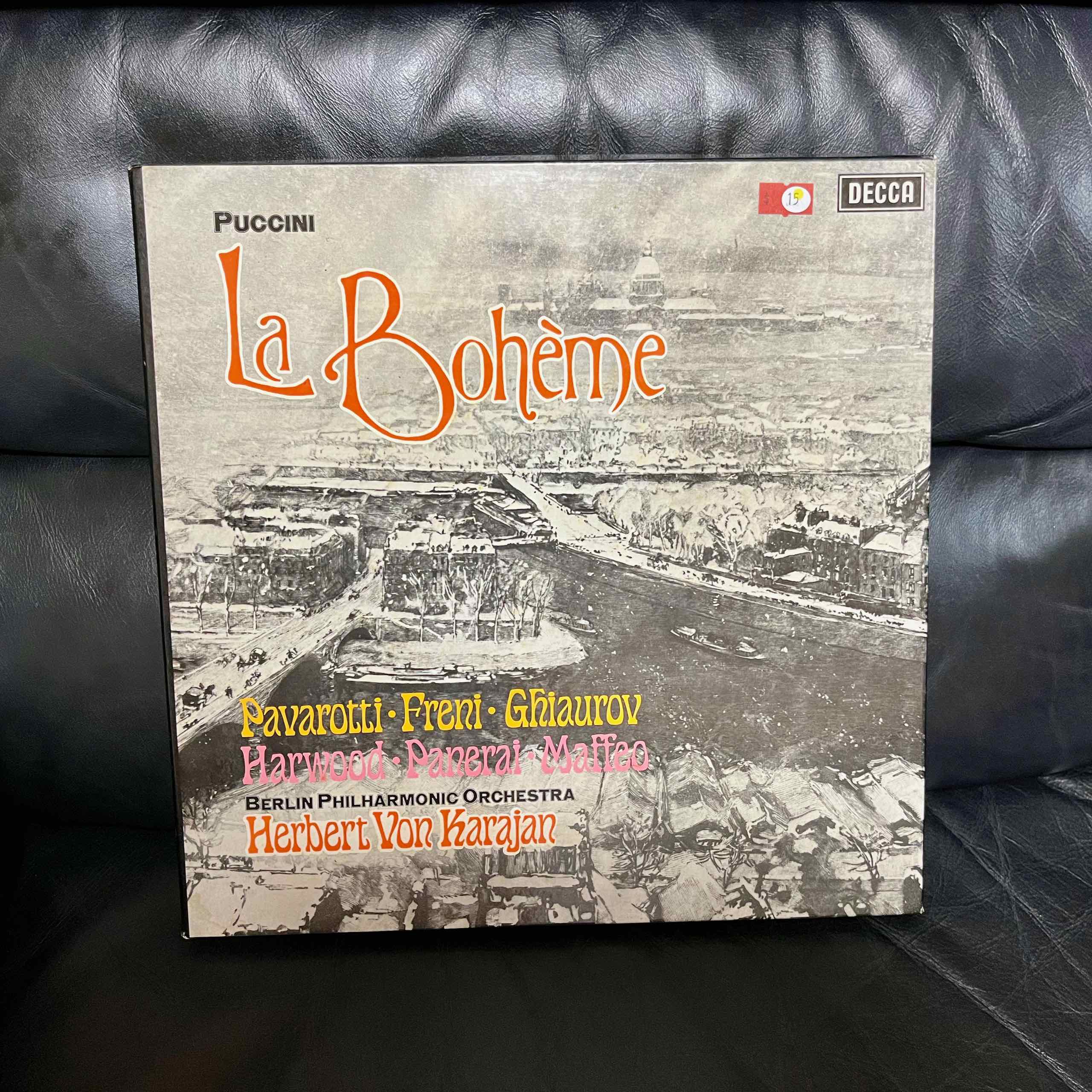 La Boheme (Karajan) LP set featured image